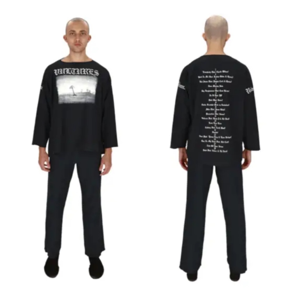 Brand New YZY Vultures Long Sleeve Size 2